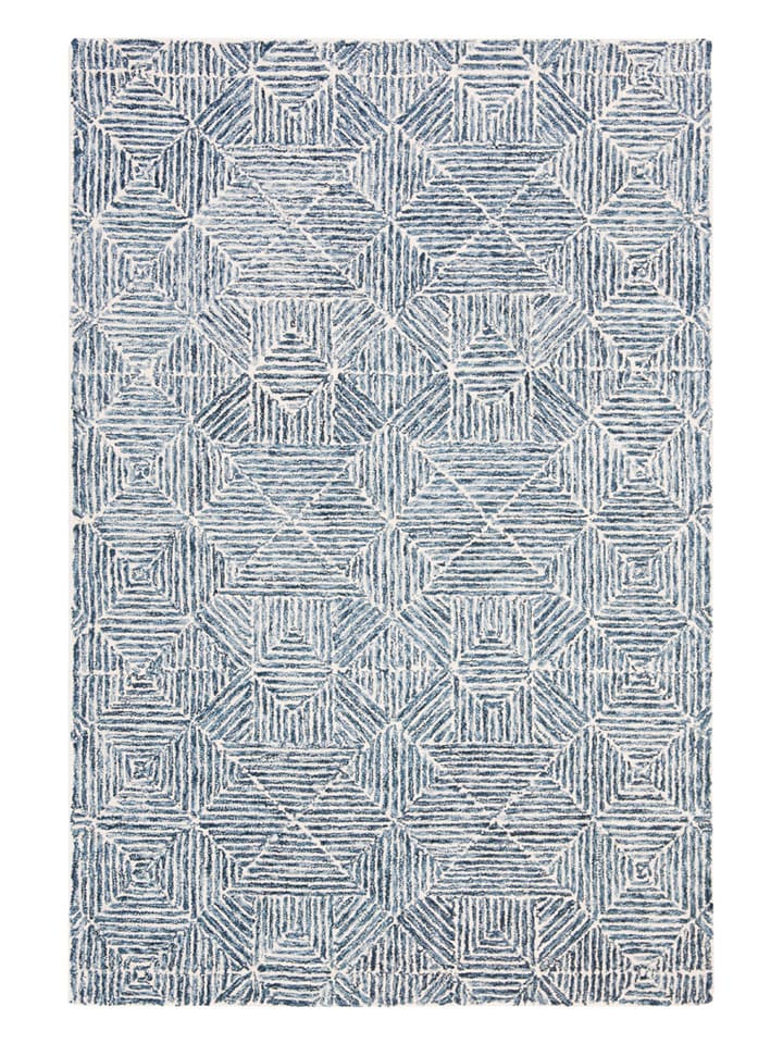 Safavieh Wełniany dywan "Abstract" w kolorze niebieskim rozmiar: 274x366 cm