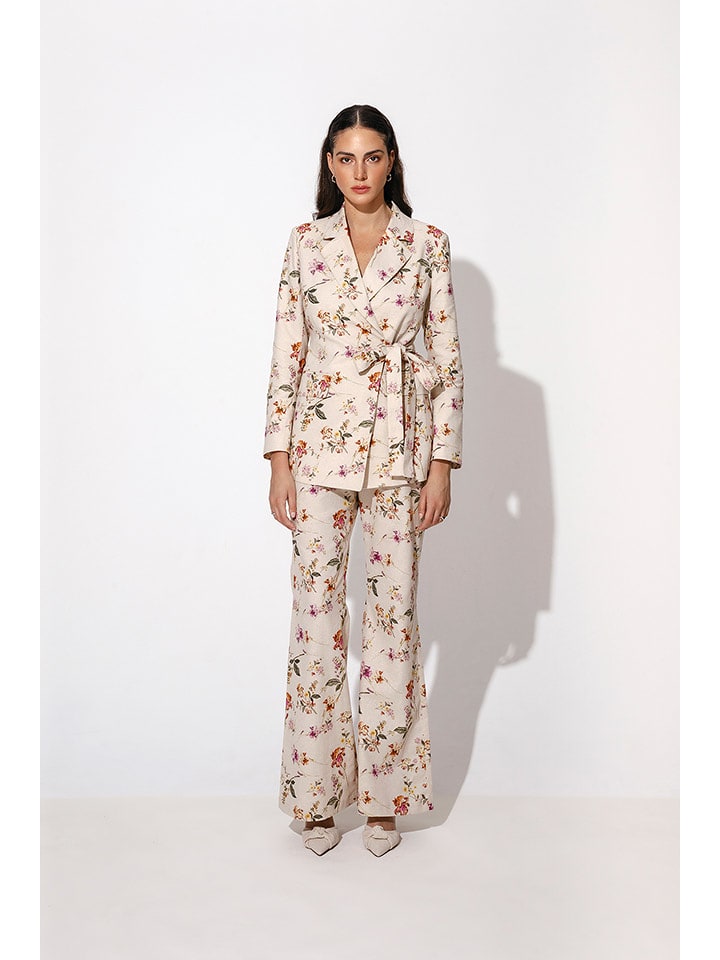 By Malina Blezer "Flora" w kolorze kremowym rozmiar: XXS