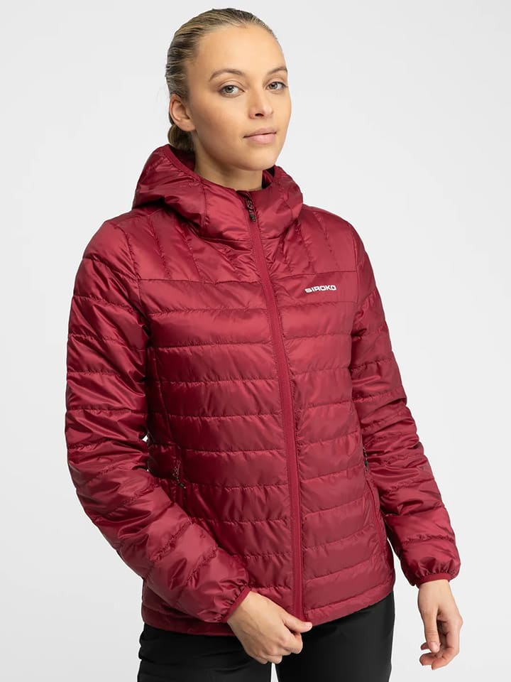 Siroko Kurtka trekkingowa "Pursuit" w kolorze czerwonym rozmiar: L