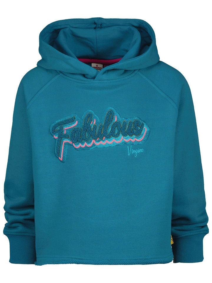 Vingino Bluza "Nonny" w kolorze morskim rozmiar: 98