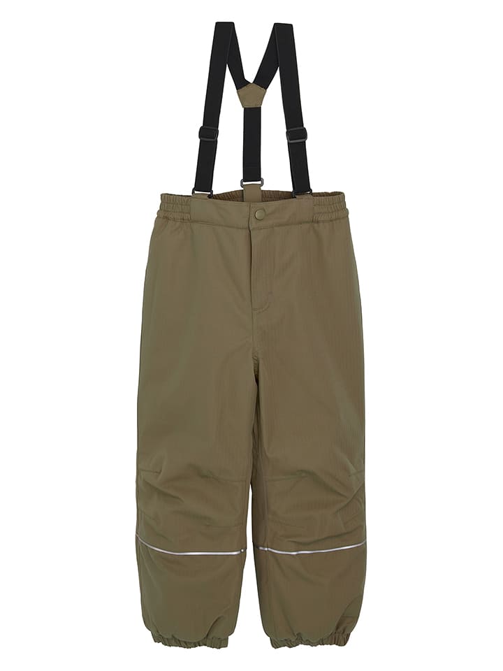 Minymo Spodnie narciarskie w kolorze khaki rozmiar: 128