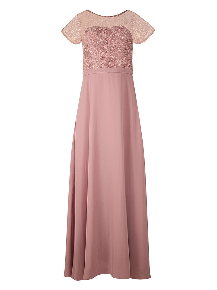 happy girls by Eisend Sukienka w kolorze szaroróżowym rozmiar: M