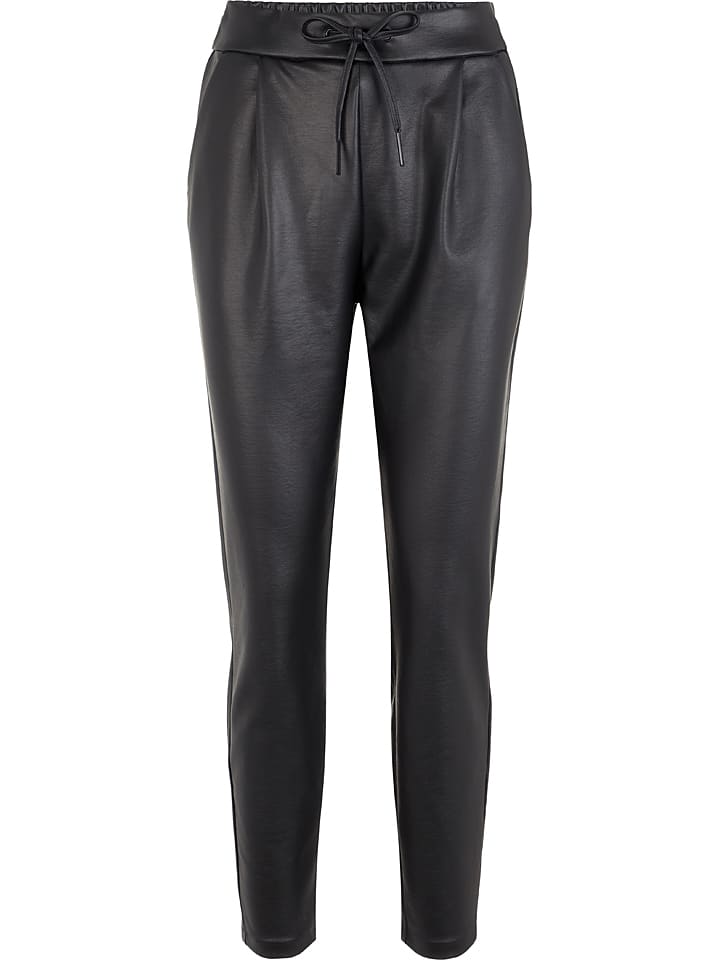 Vero Moda Spodnie "VMEVA" w kolorze czarnym rozmiar: L/L30