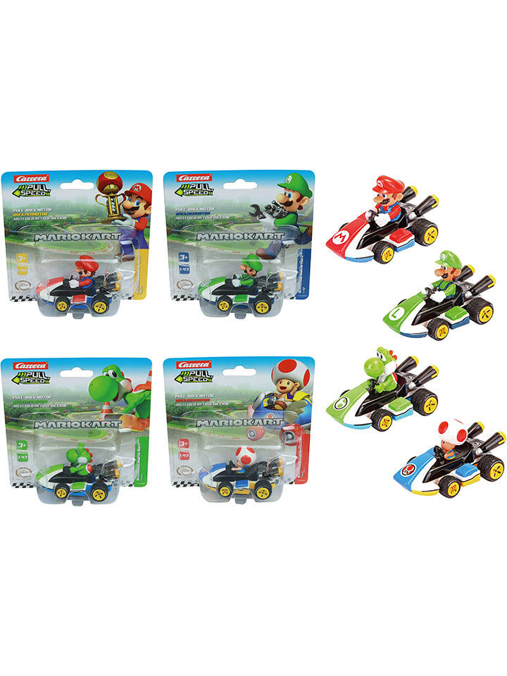 Carrera Samochód "Pull&Speed Mario Kart(TM)" (produkt niespodzianka) - 3+ rozmiar: onesize