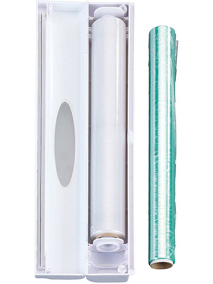 Wenko Obcinarka "Perfect-Cutter" w kolorze białym do folii - 38 x 5,2 x 6,7 cm rozmiar: onesize