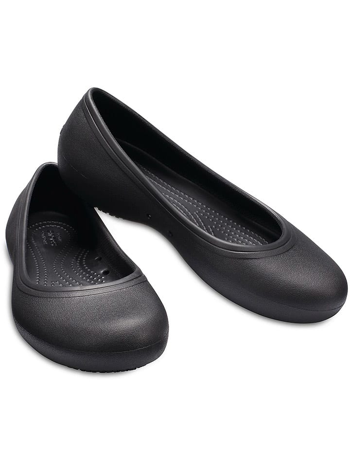 Crocs Baleriny "At Work" w kolorze czarnym rozmiar: 34/35