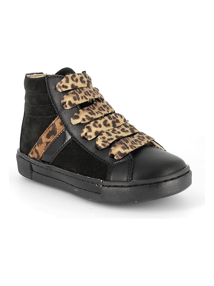 Primigi Skórzane sneakersy w kolorze czarnym rozmiar: 30