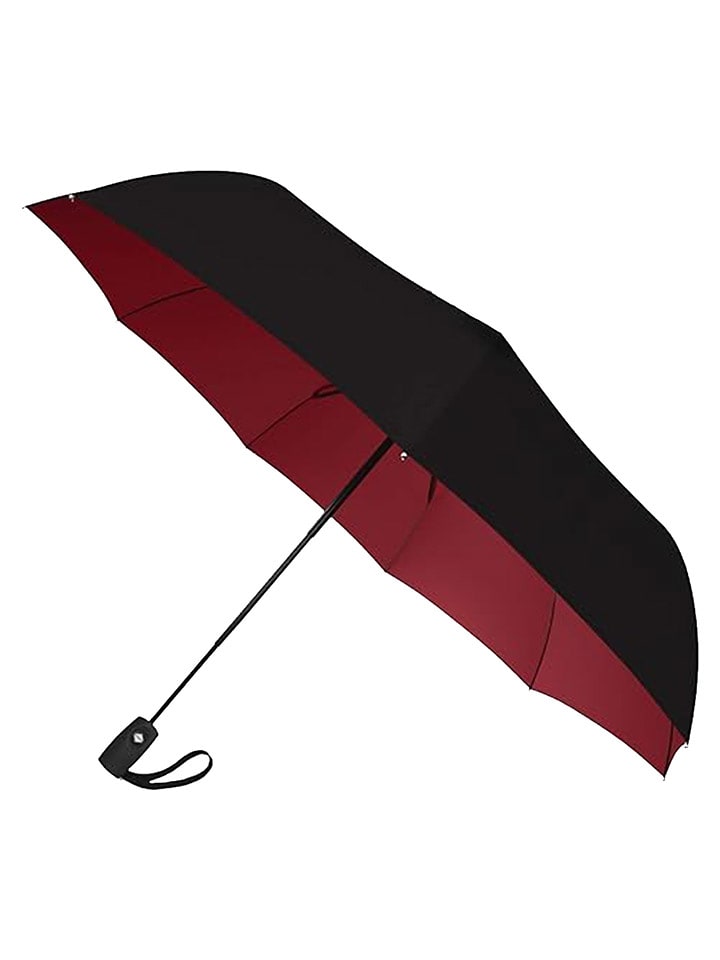 Le Monde du Parapluie Parasol w kolorze czarno-czerwonym - Ø 105 cm rozmiar: onesize