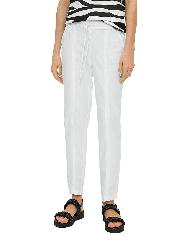 S.OLIVER RED LABEL Spodnie w kolorze białym rozmiar: 34