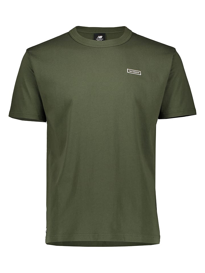 New Balance Koszulka "Essentials Winter" w kolorze khaki rozmiar: L