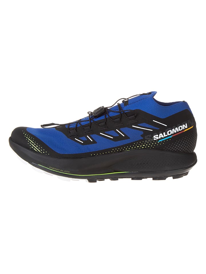 SALOMON Buty "Pulsar Trail Pro 2" w kolorze niebiesko-czarnym do biegania rozmiar: 42