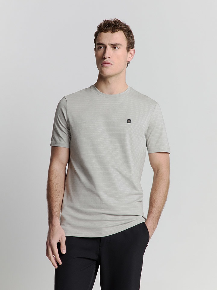 No Excess Koszulka w kolorze szarym rozmiar: L