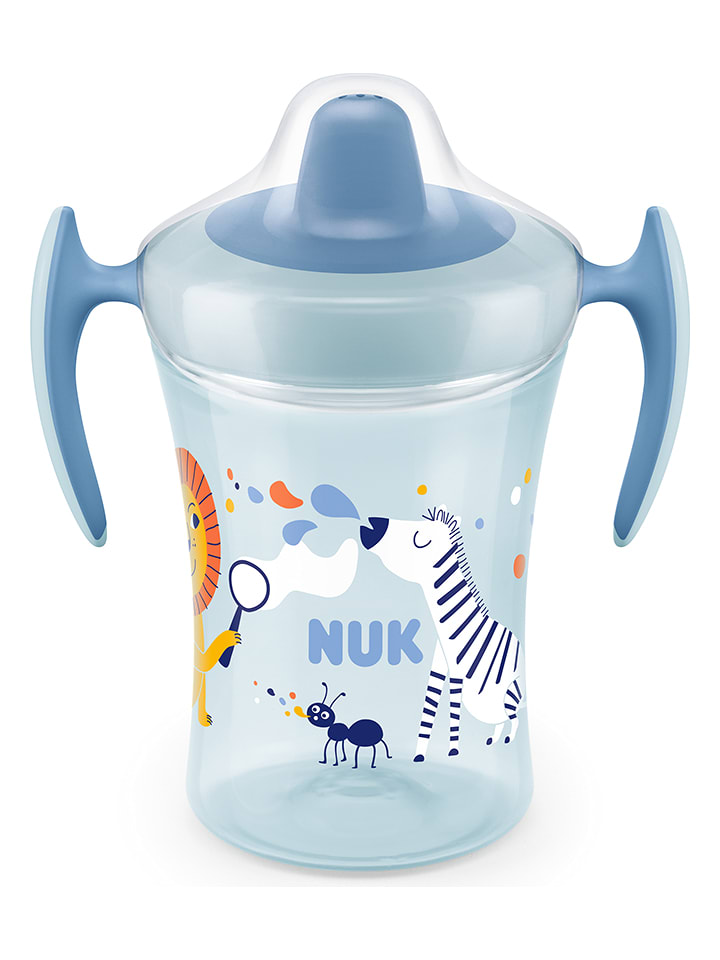 NUK Bidon "Trainer Cup" w kolorze błękitnym - 230 ml rozmiar: onesize