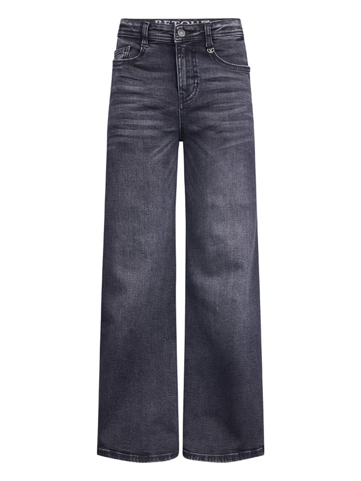 Retour Dżinsy - Comfort fit - w kolorze antracytowym rozmiar: 140