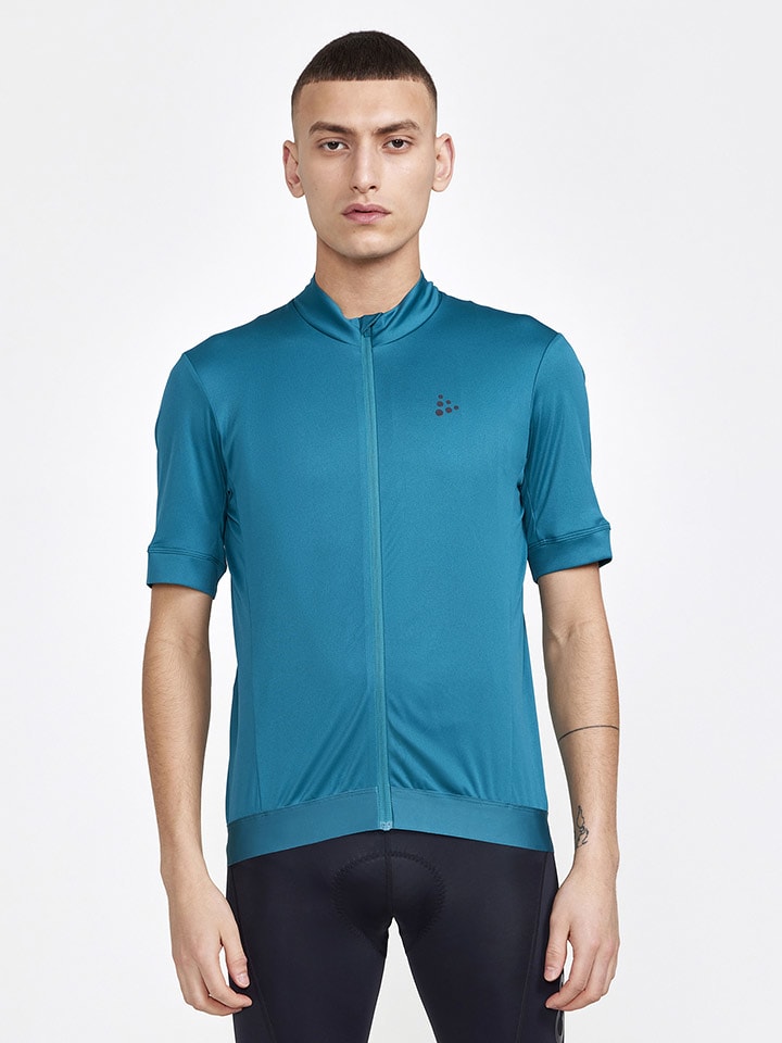 Craft Koszulka kolarska "CORE Essence" w kolorze niebieskim rozmiar: M