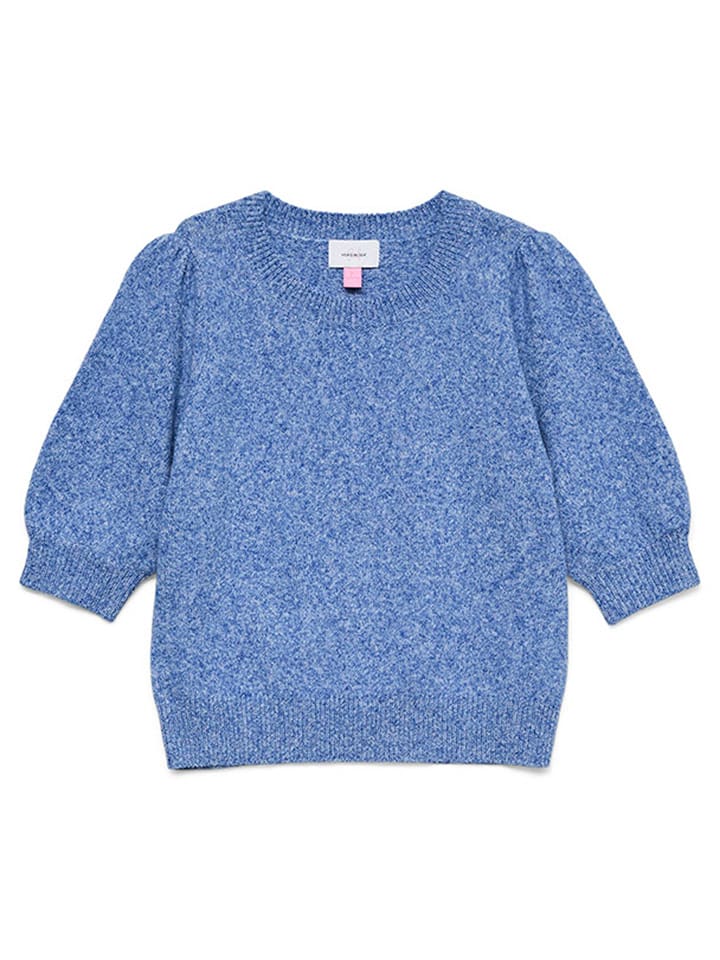 Vero Moda Girl Sweter "Doffy" w kolorze niebieskim rozmiar: 122/128