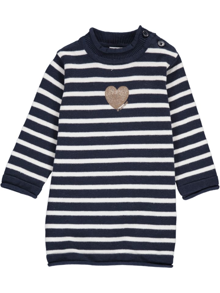 Schiesser Sukienka w kolorze granatowo-białym rozmiar: 68