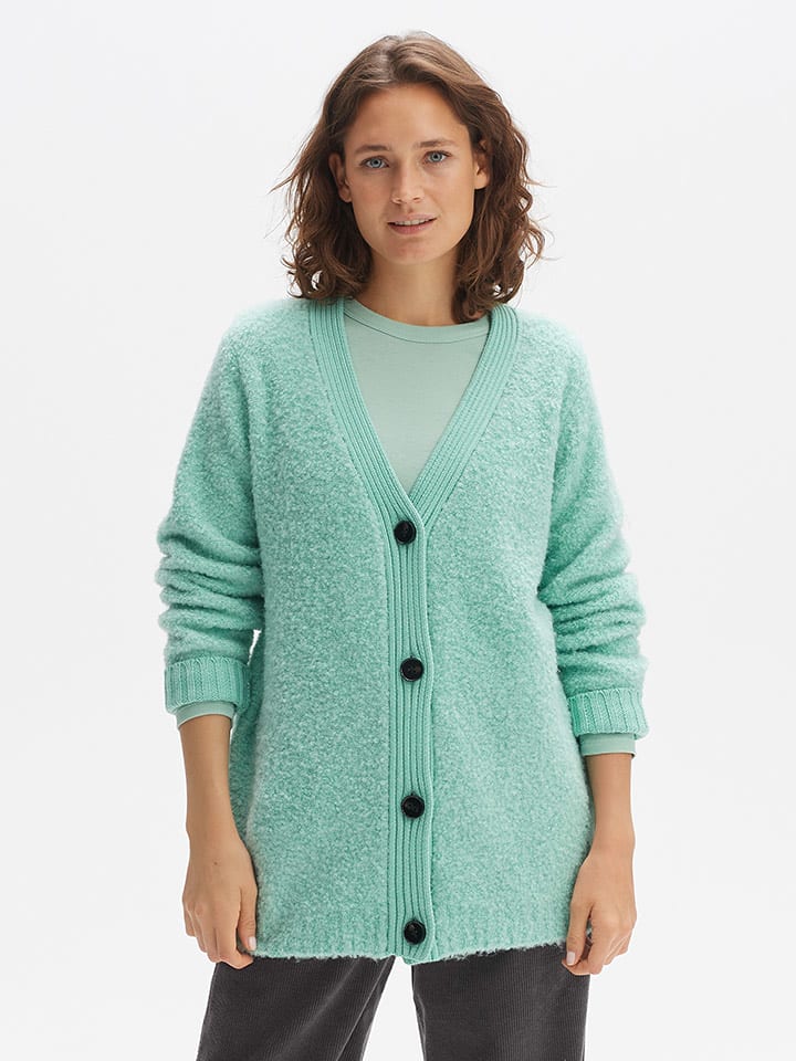 OPUS Kardigan w kolorze turkusowym rozmiar: S