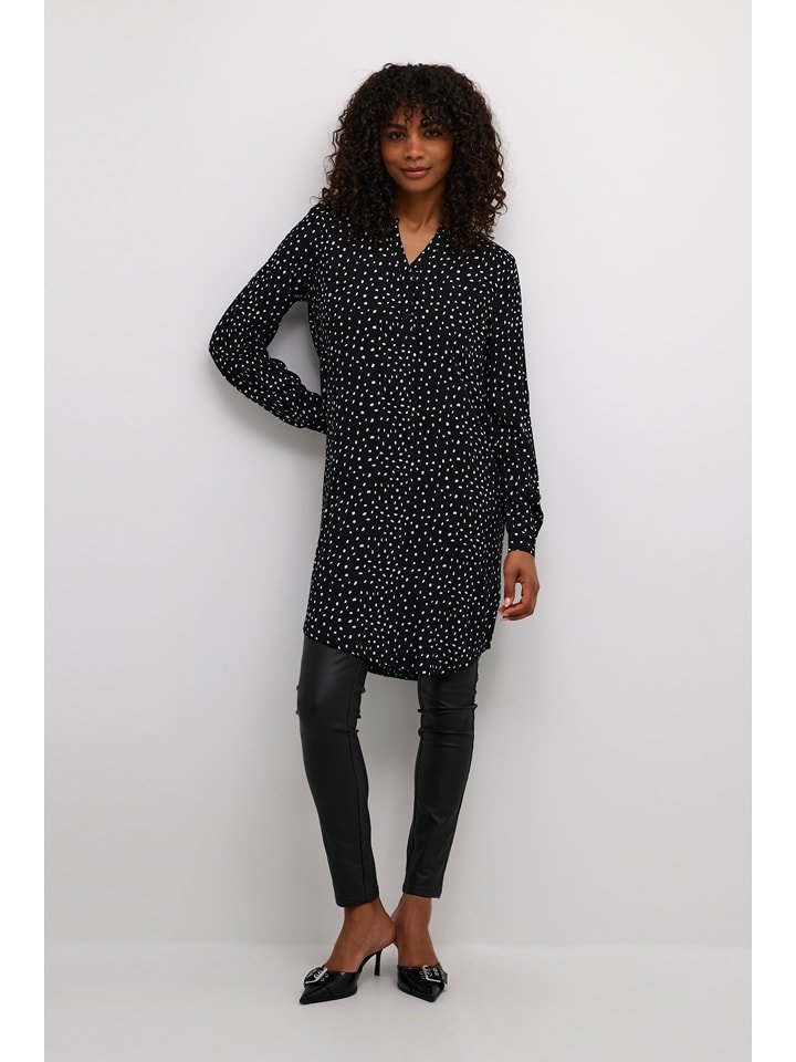 Kaffe Sukienka w kolorze czarno-białym rozmiar: 44