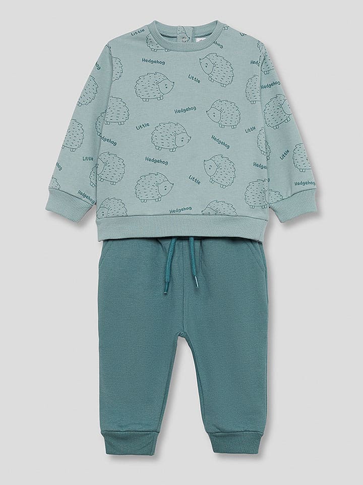 Street MONKEY 2-częściowy zestaw w kolorze turkusowym rozmiar: 80