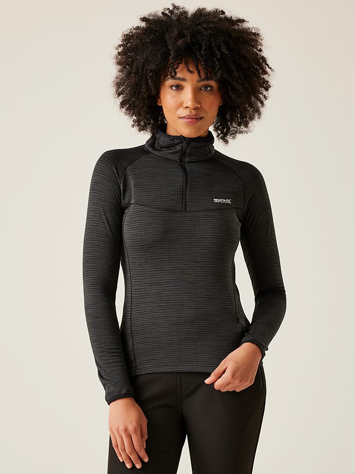 Regatta Bluza polarowa "Yonder II" w kolorze antracytowym rozmiar: 40