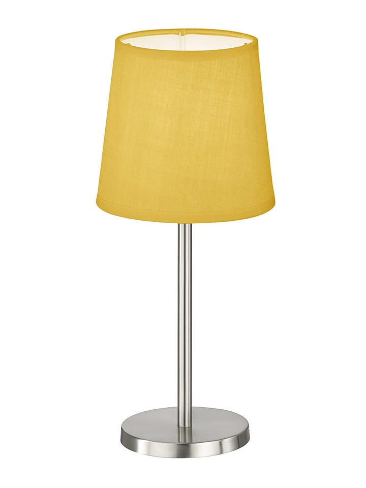 FISCHER & HONSEL Lampa stołowa "Eve" w kolorze żółtym - wys. 30 x Ø 14 cm rozmiar: onesize