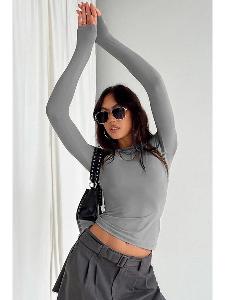 MADMEXT Koszulka w kolorze szarym rozmiar: M