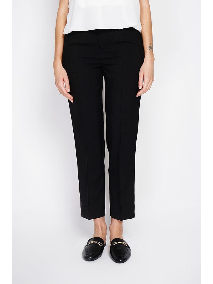 William de Faye Spodnie chino w kolorze czarnym rozmiar: 40