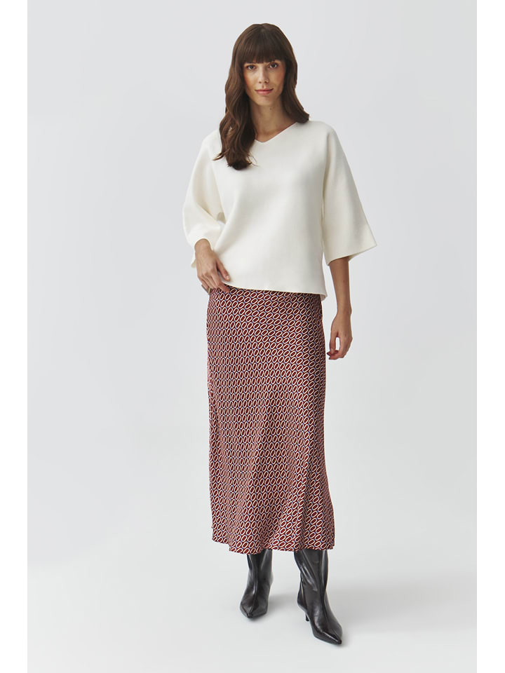 TATUUM Spódnica "Satini" w kolorze czerwonym rozmiar: 44