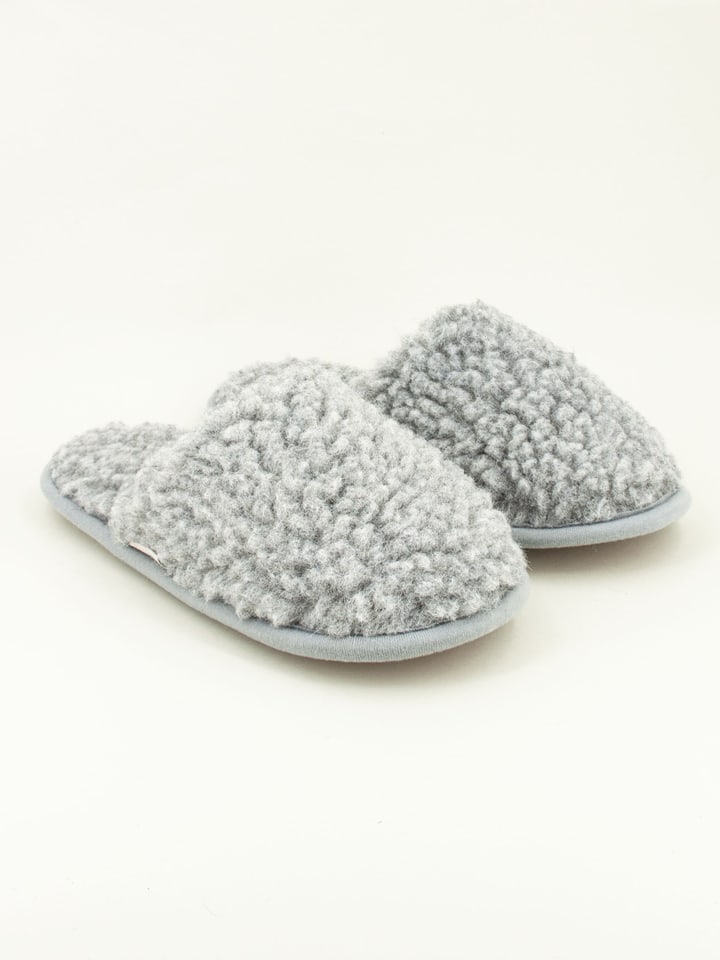 kitz pichler Kapcie "Curly" w kolorze szarym rozmiar: 38/39