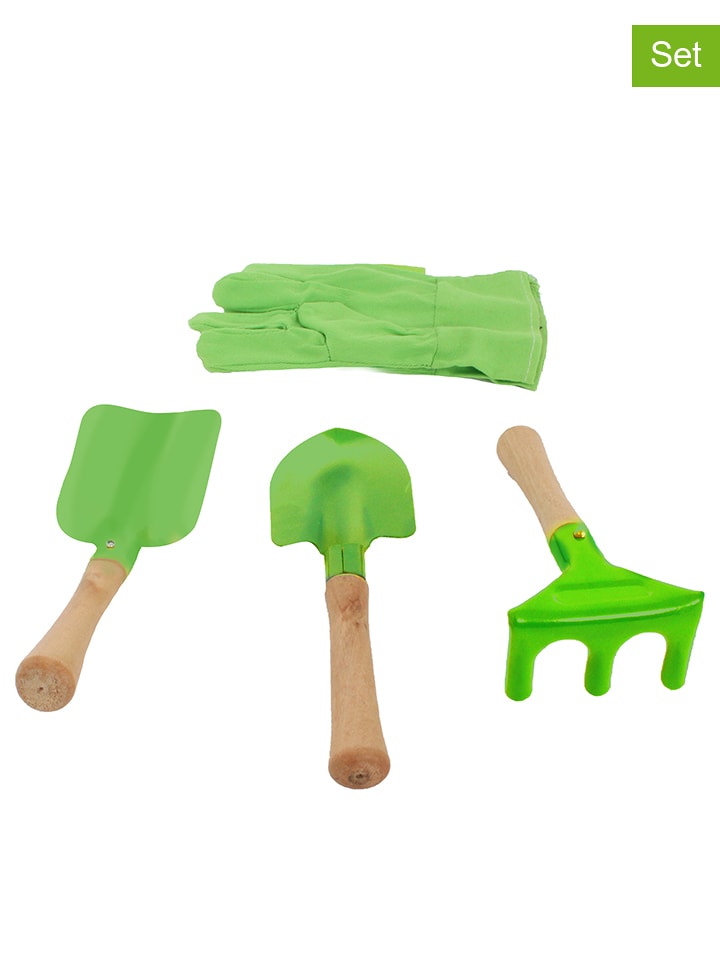 MGM 4-częściowy zestaw narzędzi ogrodowych - 3+ rozmiar: onesize