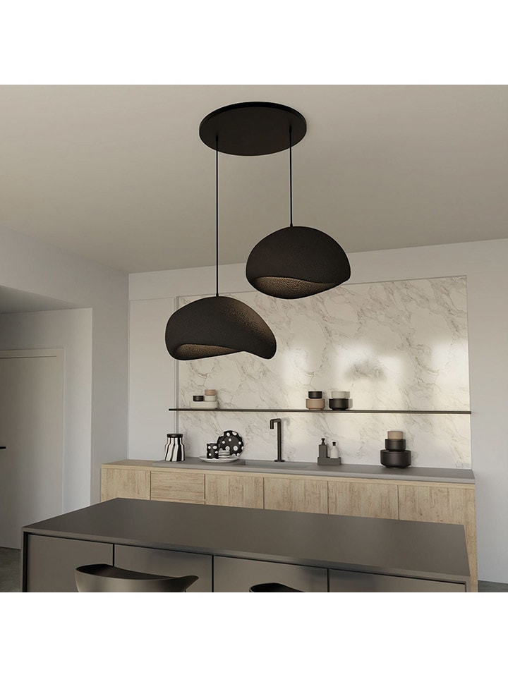 Opviq Lampa wisząca w kolorze czarnym - 60 x 120 cm rozmiar: onesize