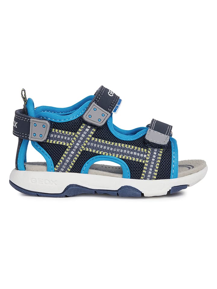 Geox Sandały "Multy" w kolorze niebieskim rozmiar: 26