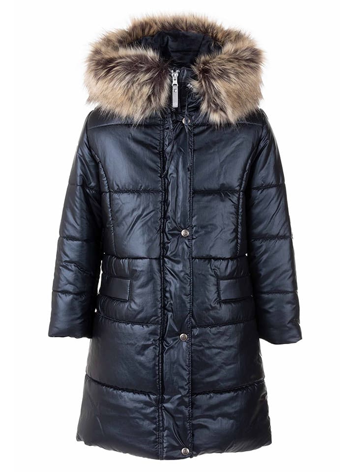 LENNE Płaszcz zimowy "Tasha" w kolorze czarnym rozmiar: 170