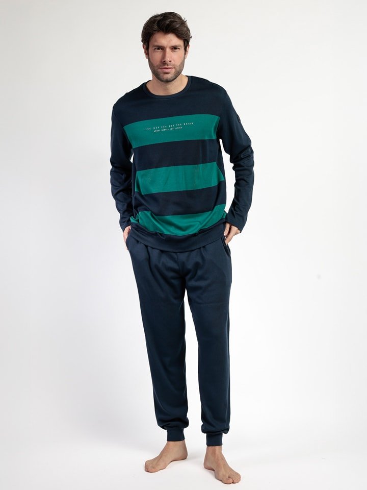 admas Piżama w kolorze granatowym rozmiar: XXL