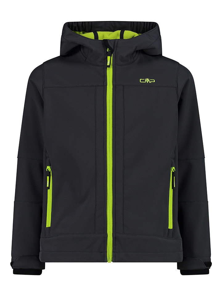 cmp Kurtka softshellowa w kolorze czarnym rozmiar: 128