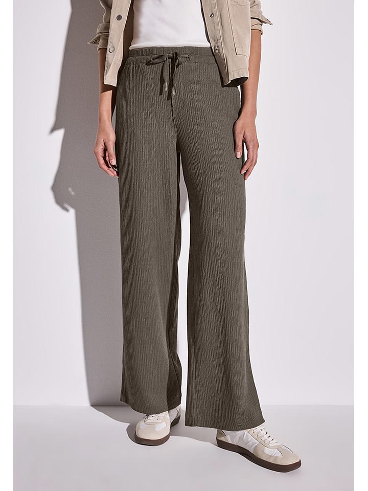 Street One Spodnie w kolorze brązowym rozmiar: 42/L30