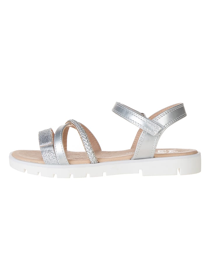 Lelli Kelly Sandały "Letizia" w kolorze srebrnym rozmiar: 37