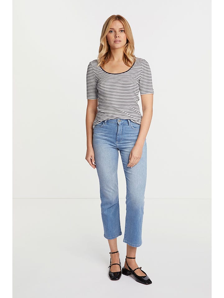 Rich&Royal Koszulka w kolorze granatowo-białym rozmiar: XS