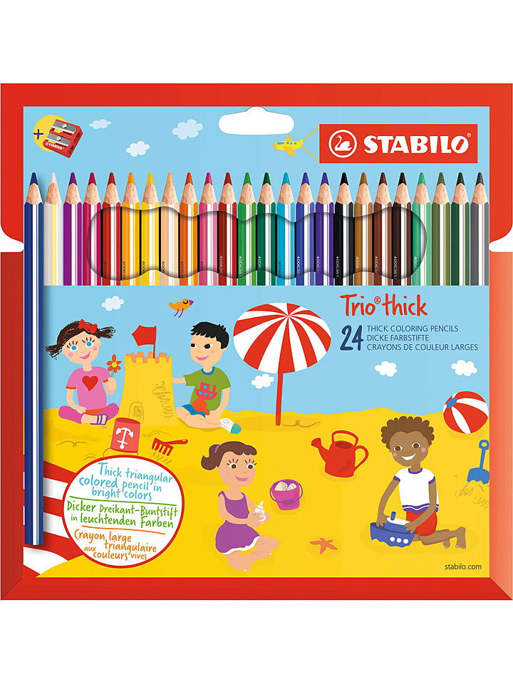 STABILO Kredki (24 szt.) "STABILO Trio" rozmiar: onesize