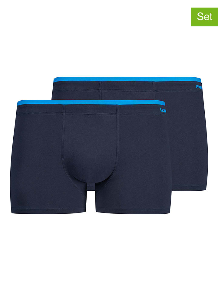 Skiny Bokserki (2 pary) w kolorze granatowym rozmiar: L