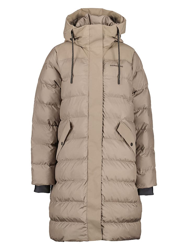 Didriksons Płaszcz pikowany "Fay" w kolorze beżowym rozmiar: 40