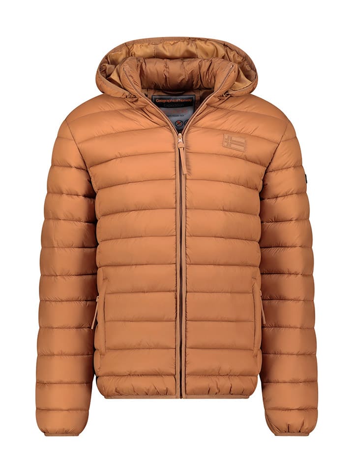 Geographical Norway Kurtka pikowana "Amichoko" w kolorze jasnobrązowym rozmiar: XXL