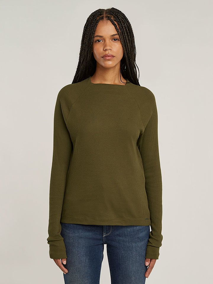 G-Star Koszulka w kolorze khaki rozmiar: XS