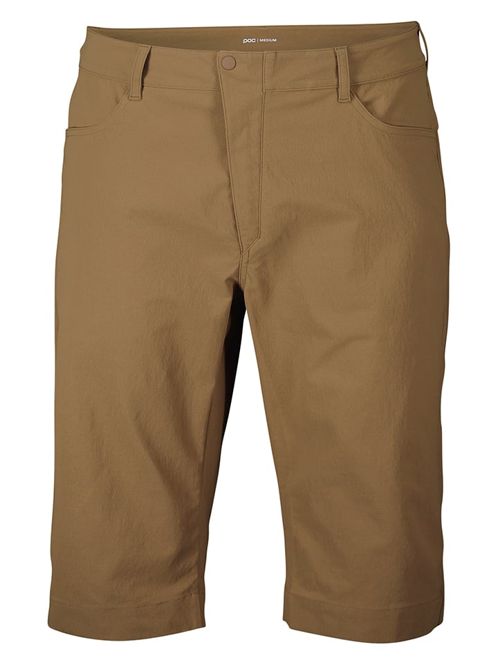 POC Spodnie kolarskie "Essential Casual" w kolorze jasnobrązowym rozmiar: S