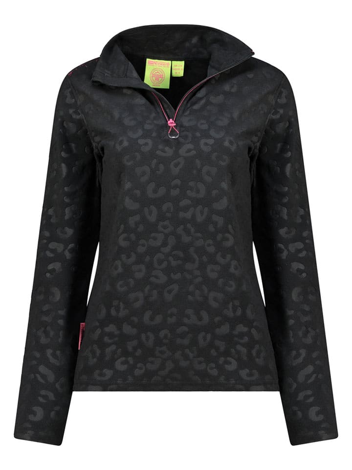 Geographical Norway Bluza polarowa w kolorze czarnym rozmiar: L