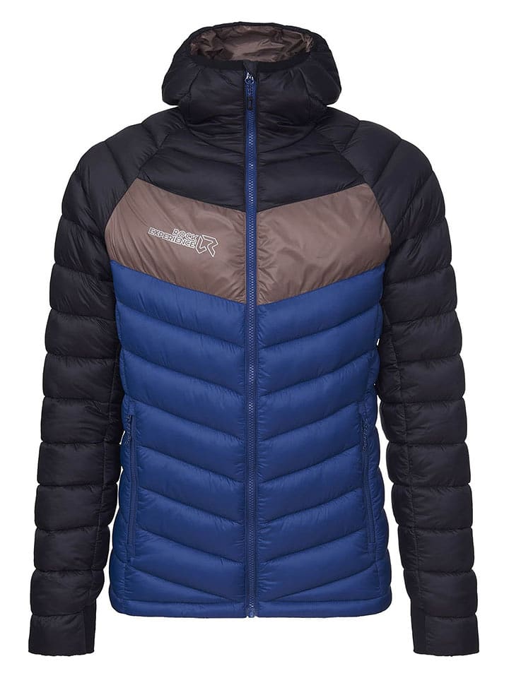 ROCK EXPERIENCE Kurtka pikowana "RE. Tanana" w kolorze niebiesko-granatowym rozmiar: XL