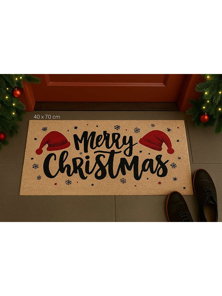 Mioli Wycieraczka w kolorze beżowym rozmiar: 40x70 cm