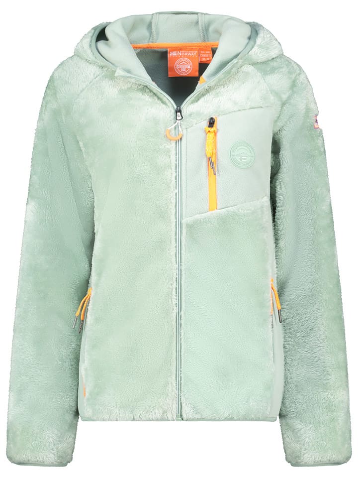 Geographical Norway Kurtka polarowa "Toscana" w kolorze miętowym rozmiar: XXL