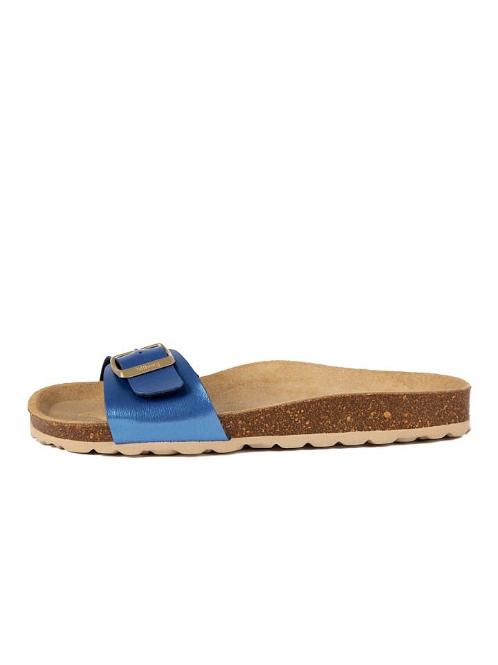 Little Sky Klapki w kolorze niebieskim rozmiar: 40